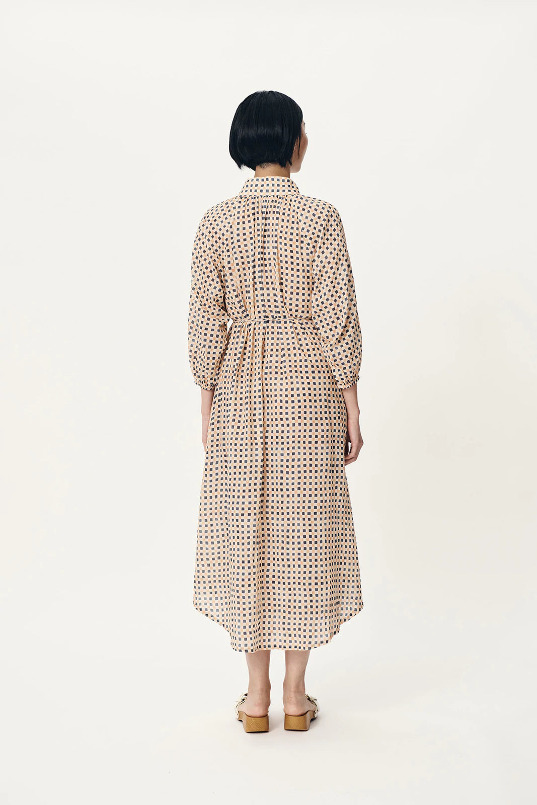 Rowie the Label - Amy Organic Midi Dress, Jasper - Worn For Good