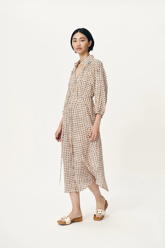 Rowie the Label - Amy Organic Midi Dress, Jasper - Worn For Good
