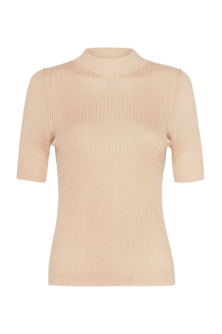 St Agni - Agata Knit Top in Sand