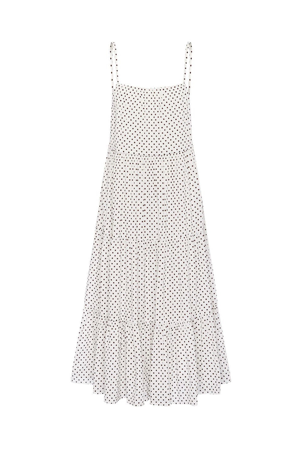 Peony - Biscotti Aftersun Dress, White - Worn For Good