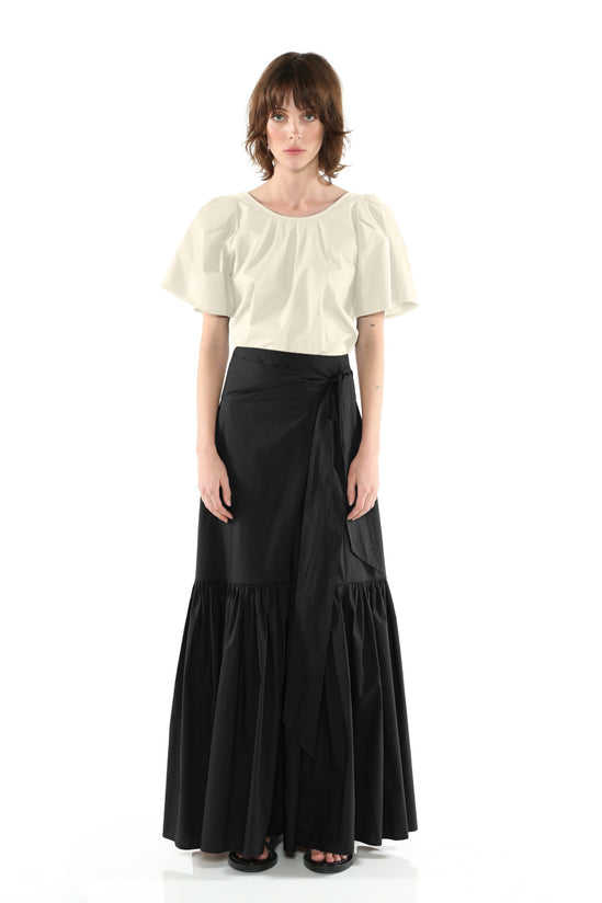 Bird and Knoll - Tosca Top, Coconut - Worn For Good