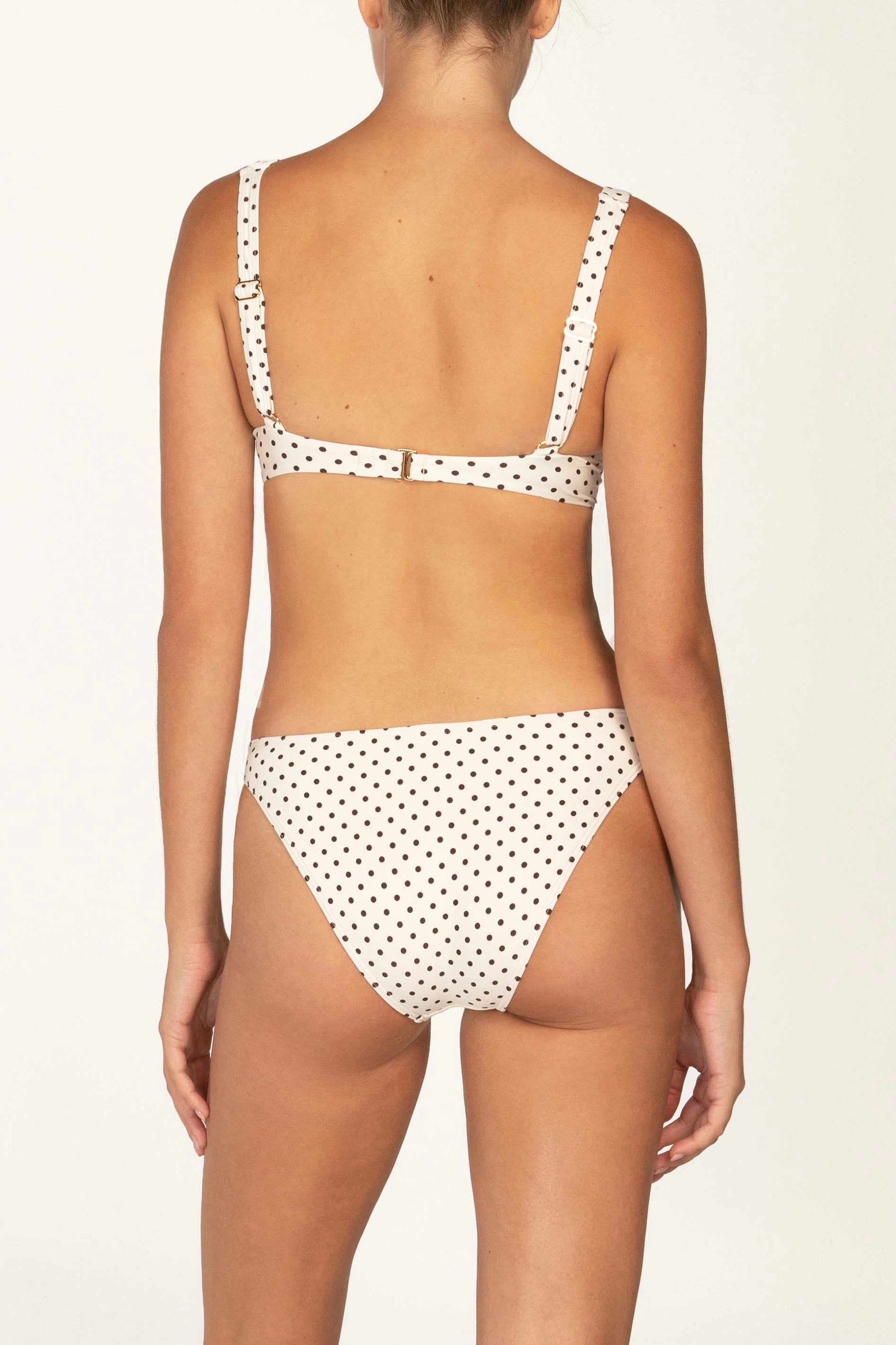 Peony - Biscotti Staple Swimmer Bottom, White - Worn For Good