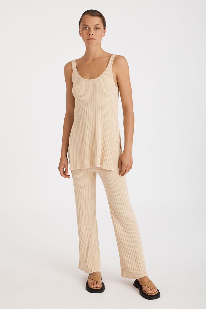 Zulu & Zephyr - Knitted Cotton Rib Tank