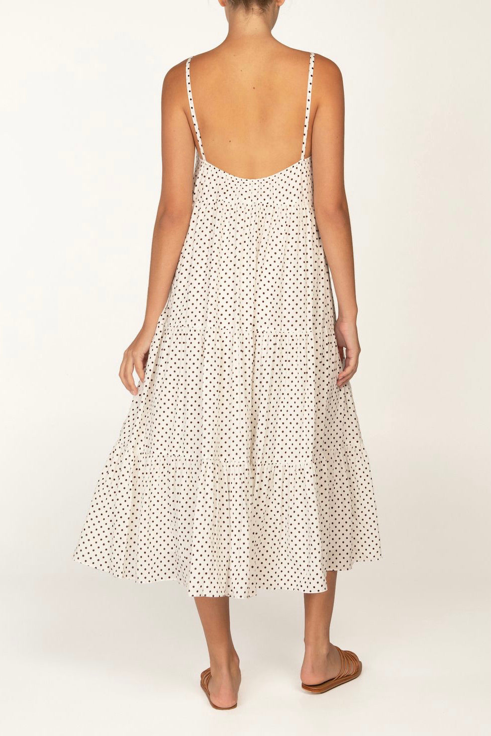 Peony - Biscotti Aftersun Dress, White - Worn For Good
